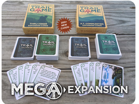 ME-GA Appalachian Trail Game Expansion Set: Thru Hiker and A.T. Communities Packs