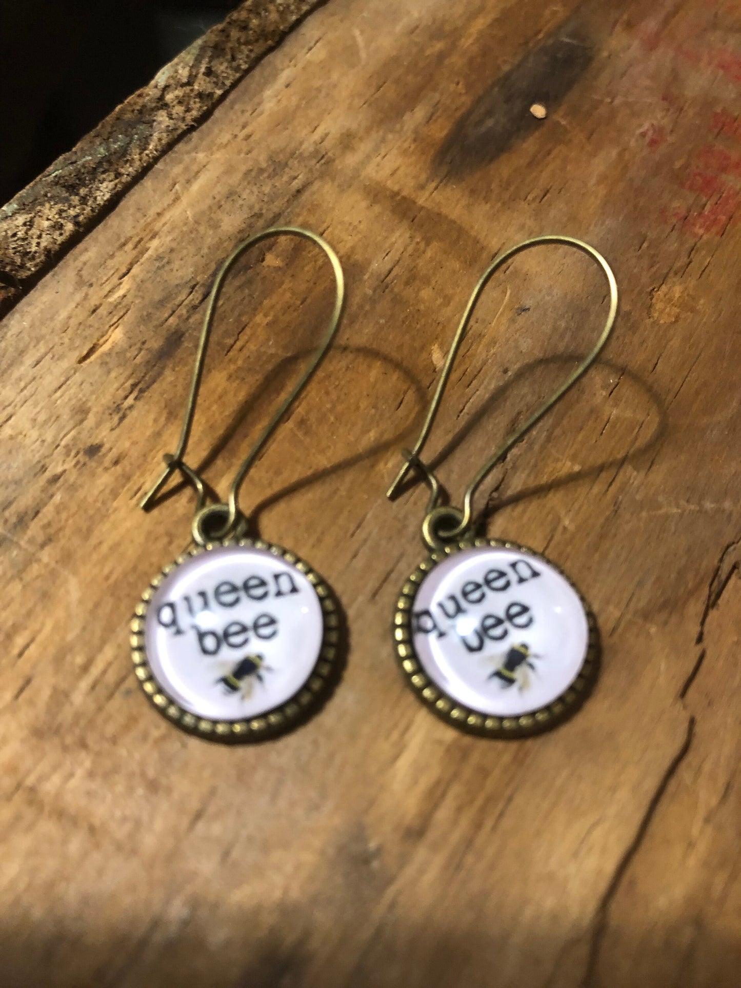 Queen Bee Dangle Earrings