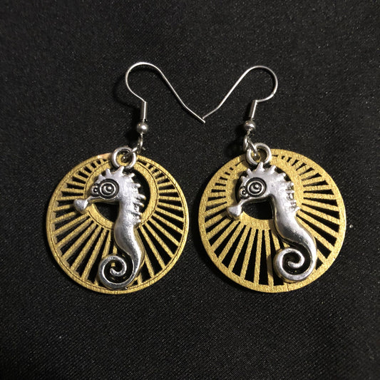 Seahorse Sunshine Earrings