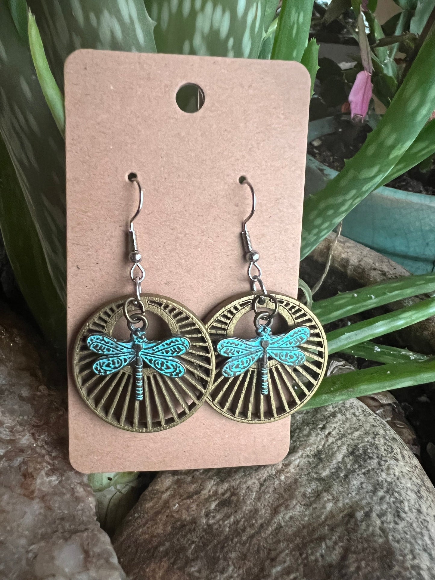 Antique Dragonfly Dreamer Earrings