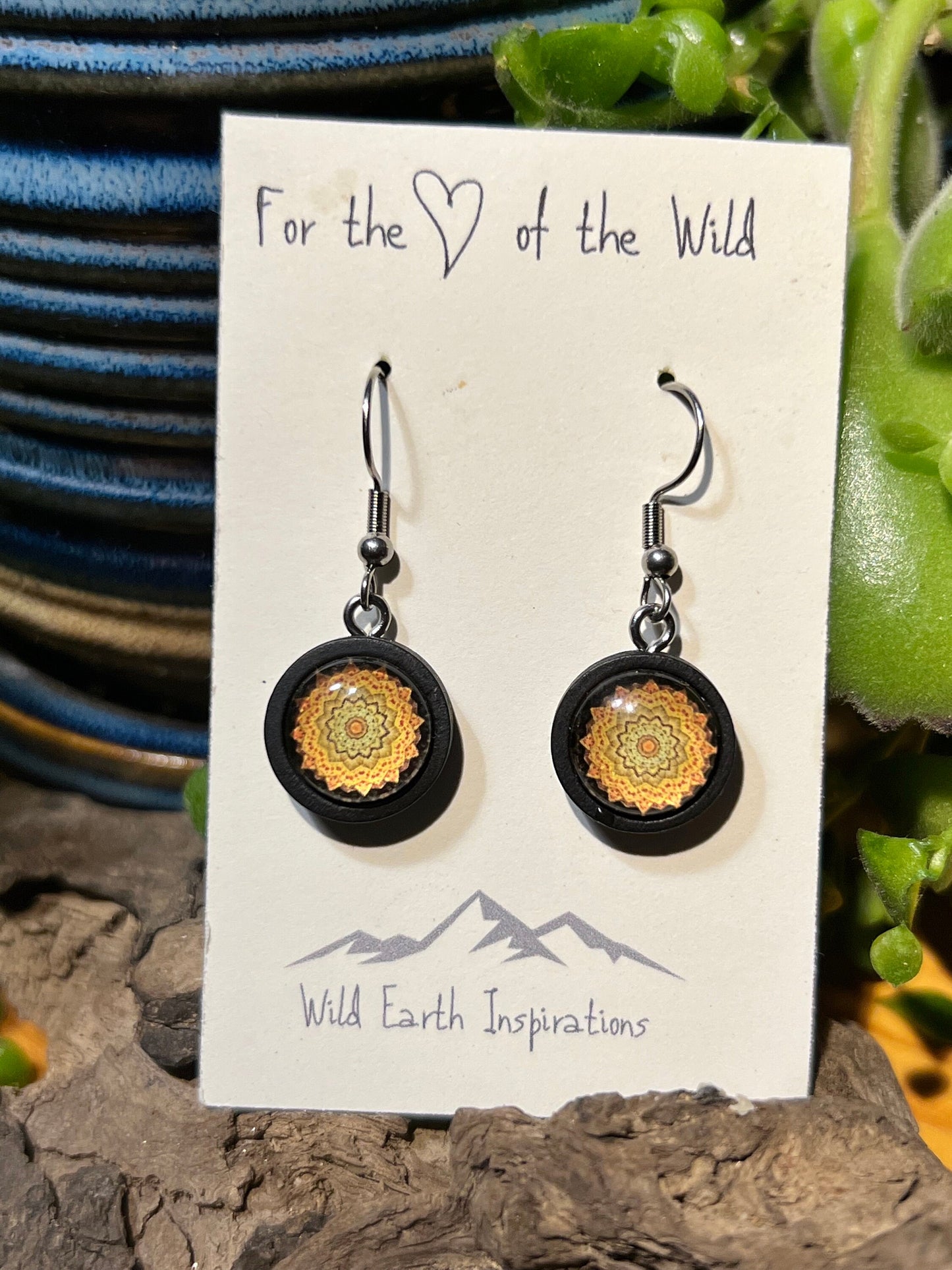 Sunny Day Mandala Earrings