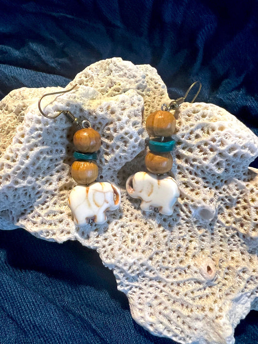 Elephant Walk Earrings