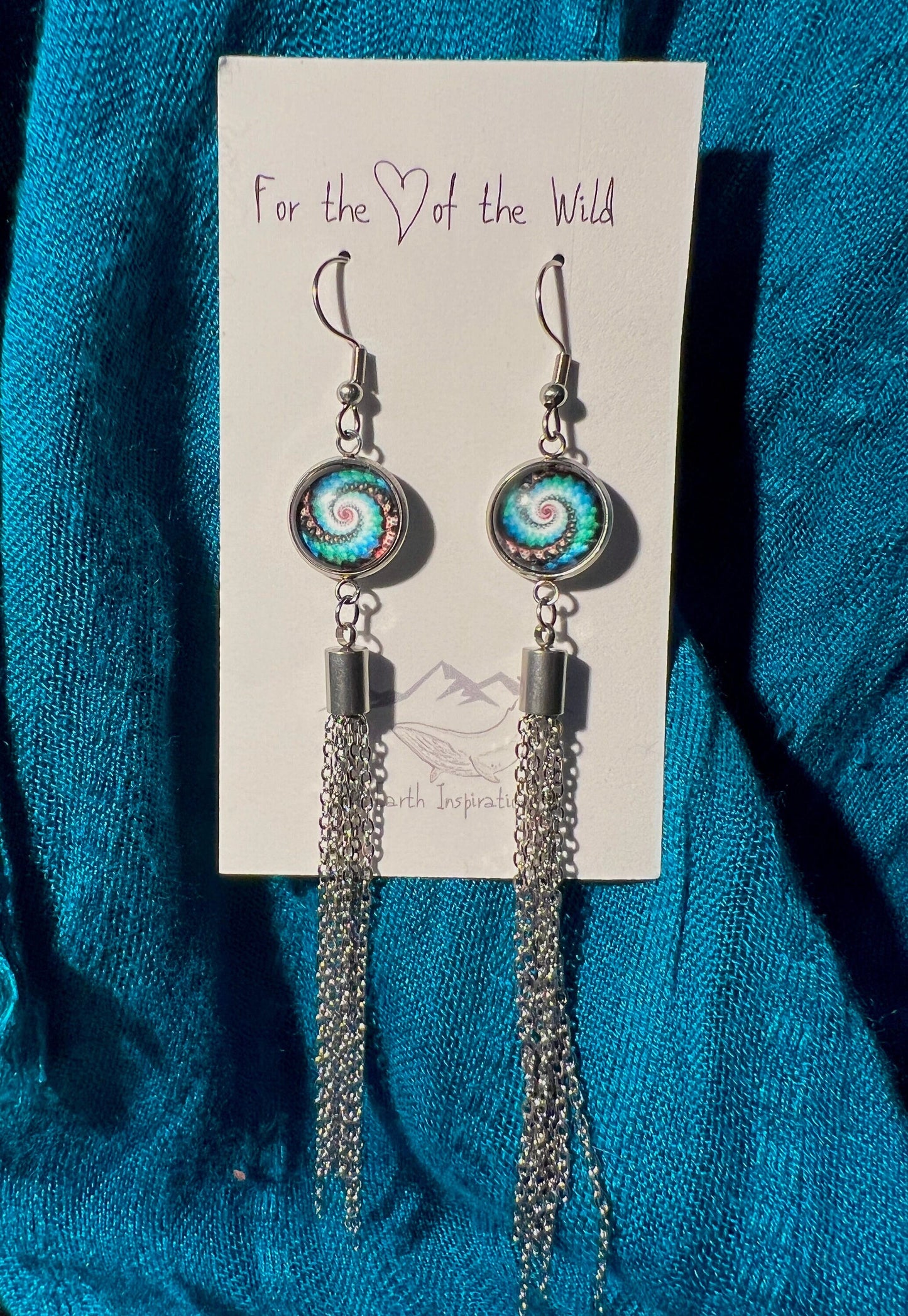 Whirling Dervish Dangle Earrings