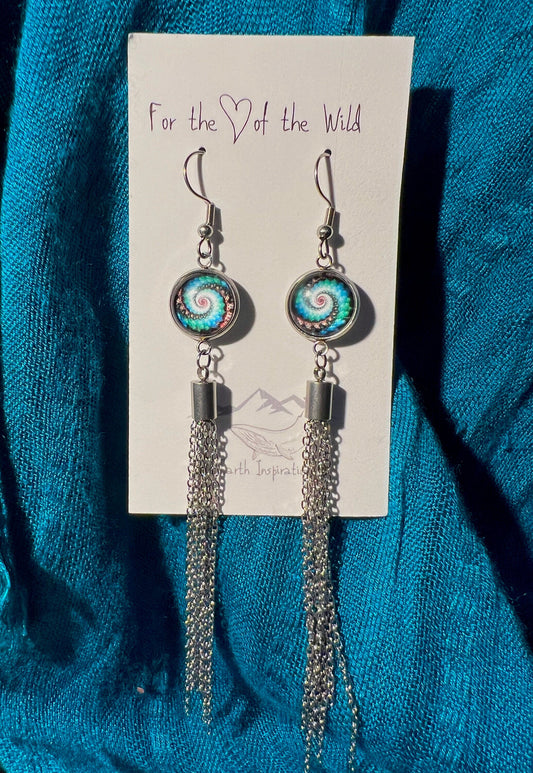Whirling Dervish Dangle Earrings
