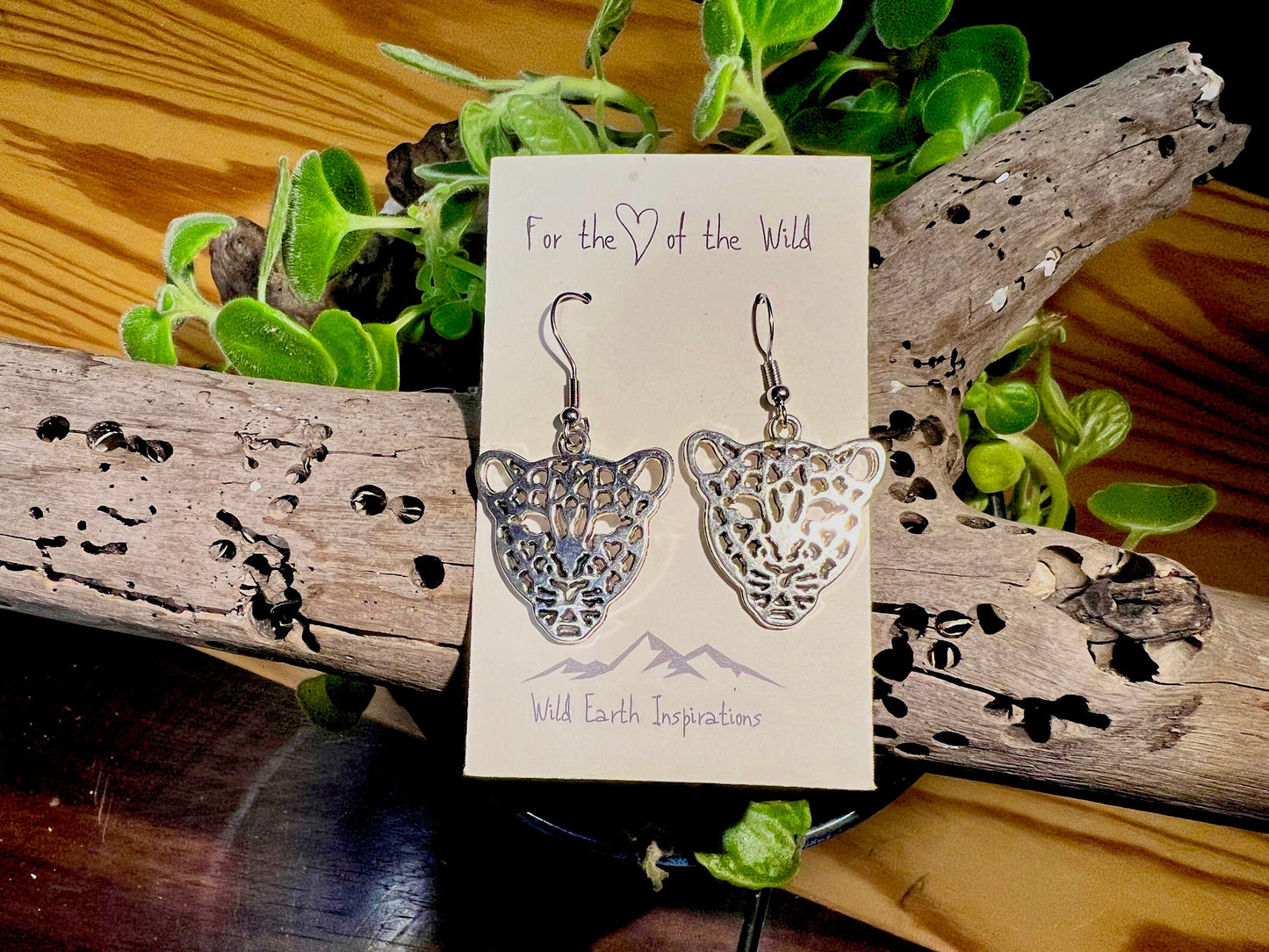 Panther ( Jaguar ) Earrings