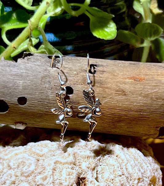 Silver Fairy Earrings