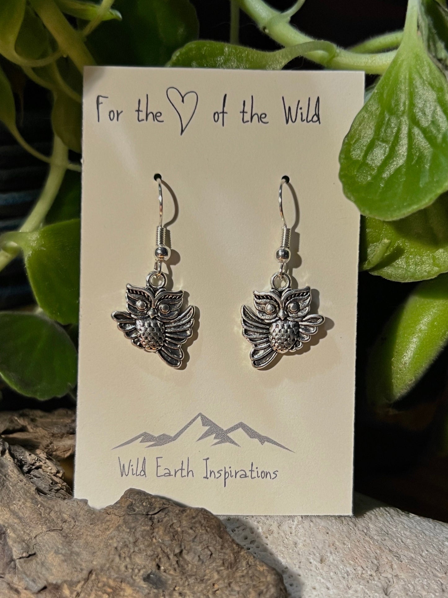 Happy Owl Earrings