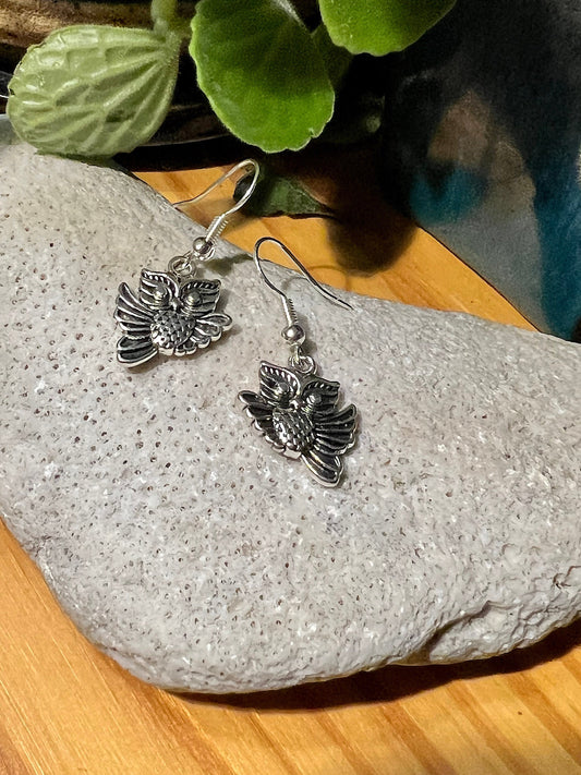 Happy Owl Earrings