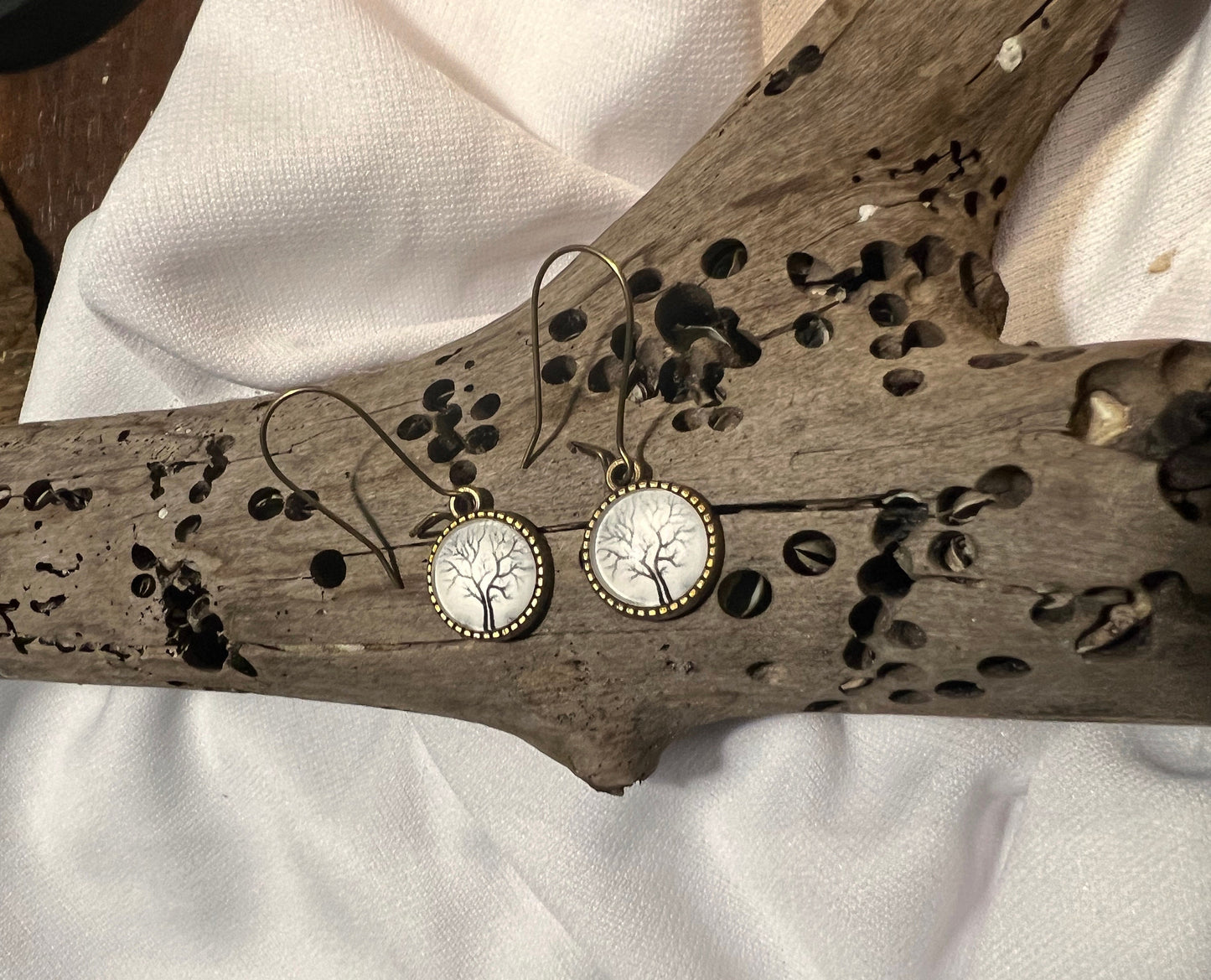 Winter Branches Dangle Earrings