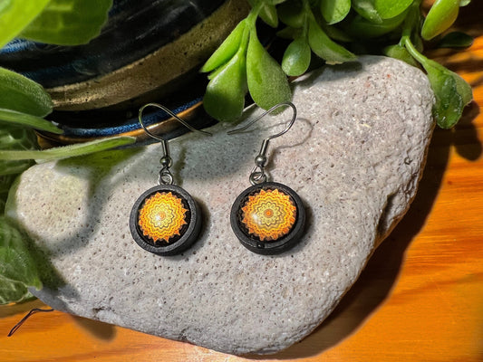 Sunny Day Mandala Earrings