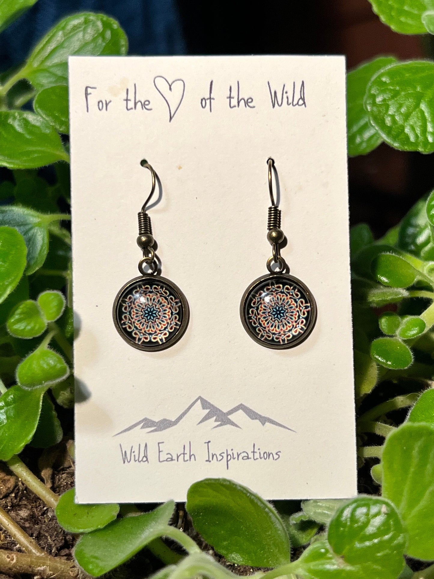 Day of Calm Mandala Earrings