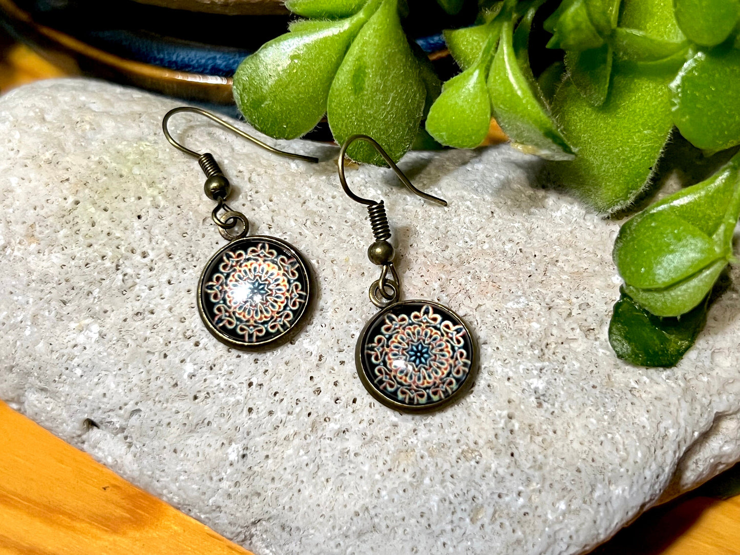 Day of Calm Mandala Earrings