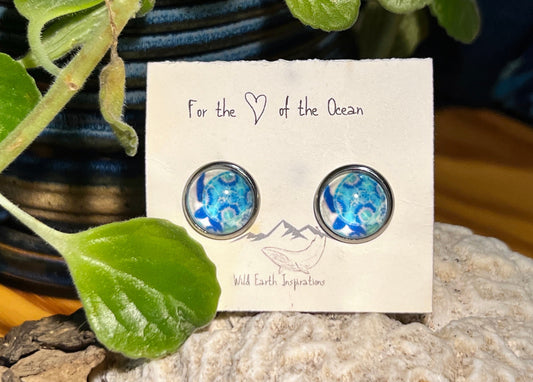 Tiny Turtles Post Earrings