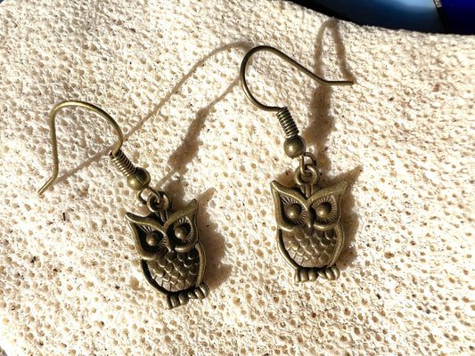 Mini Owlet Earrings