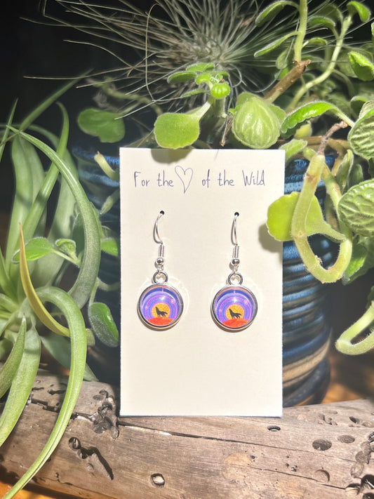 Wolf Divine Earrings