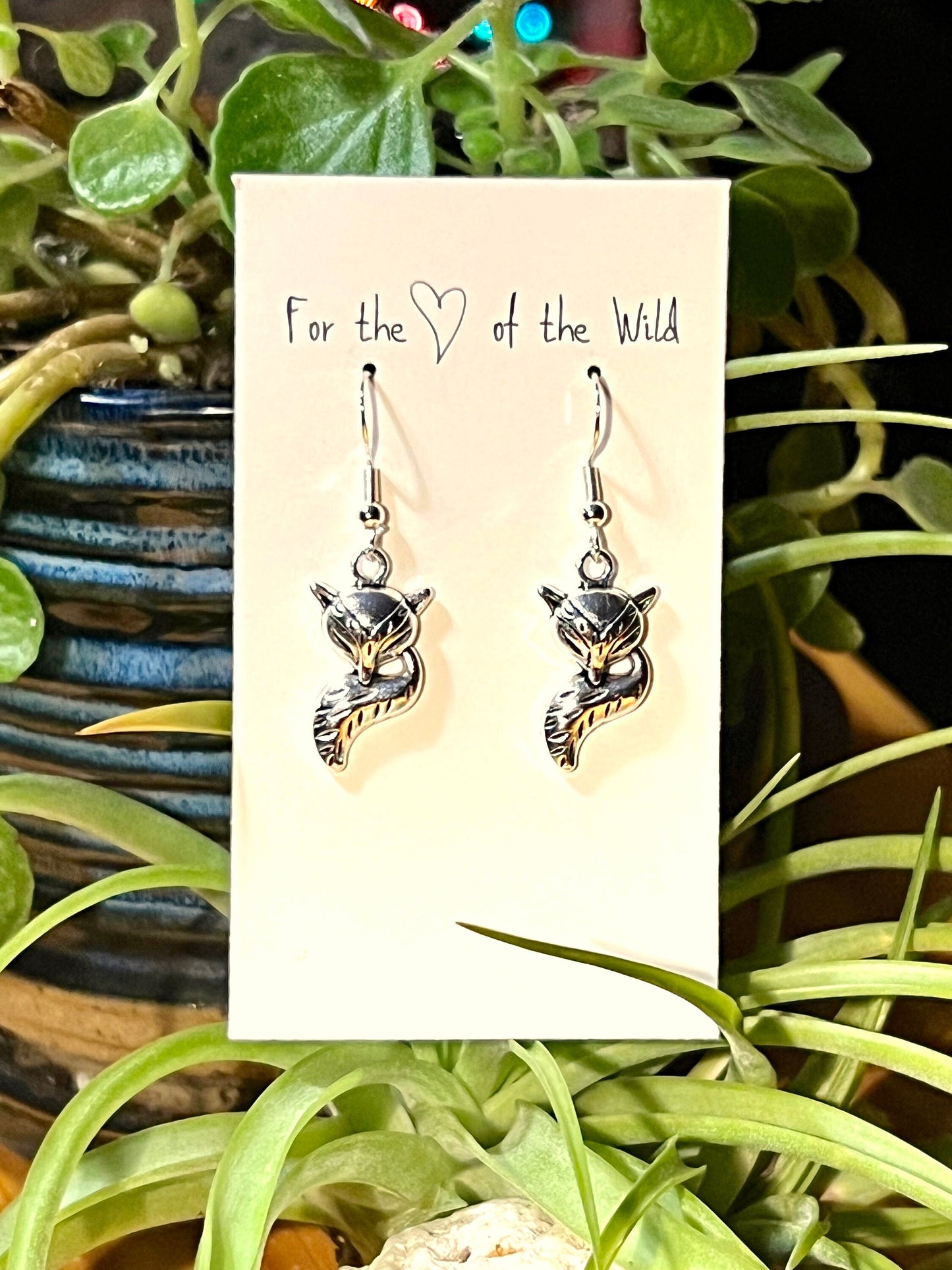 Sly Fox (Silver) Earrings