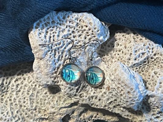 Gentle Angel Dangle Earrings