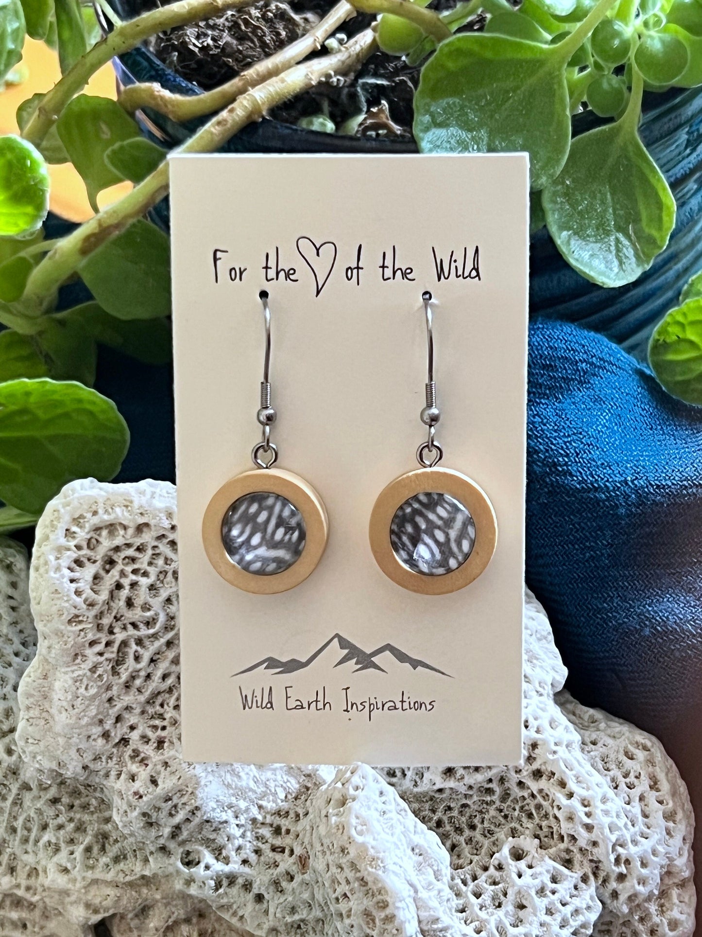 Whale Shark Balsam Earrings