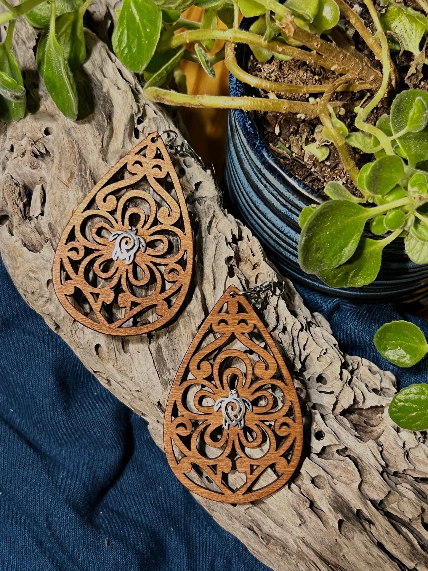 Sassy Sea Turtle Earrings