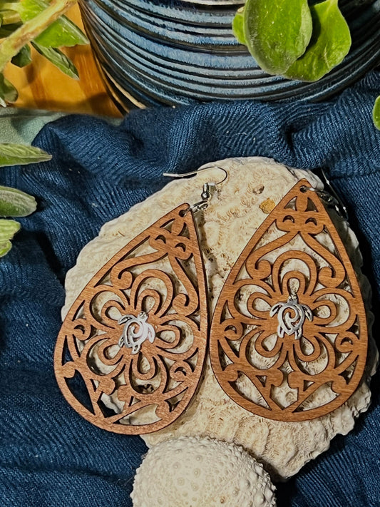 Sassy Sea Turtle Earrings