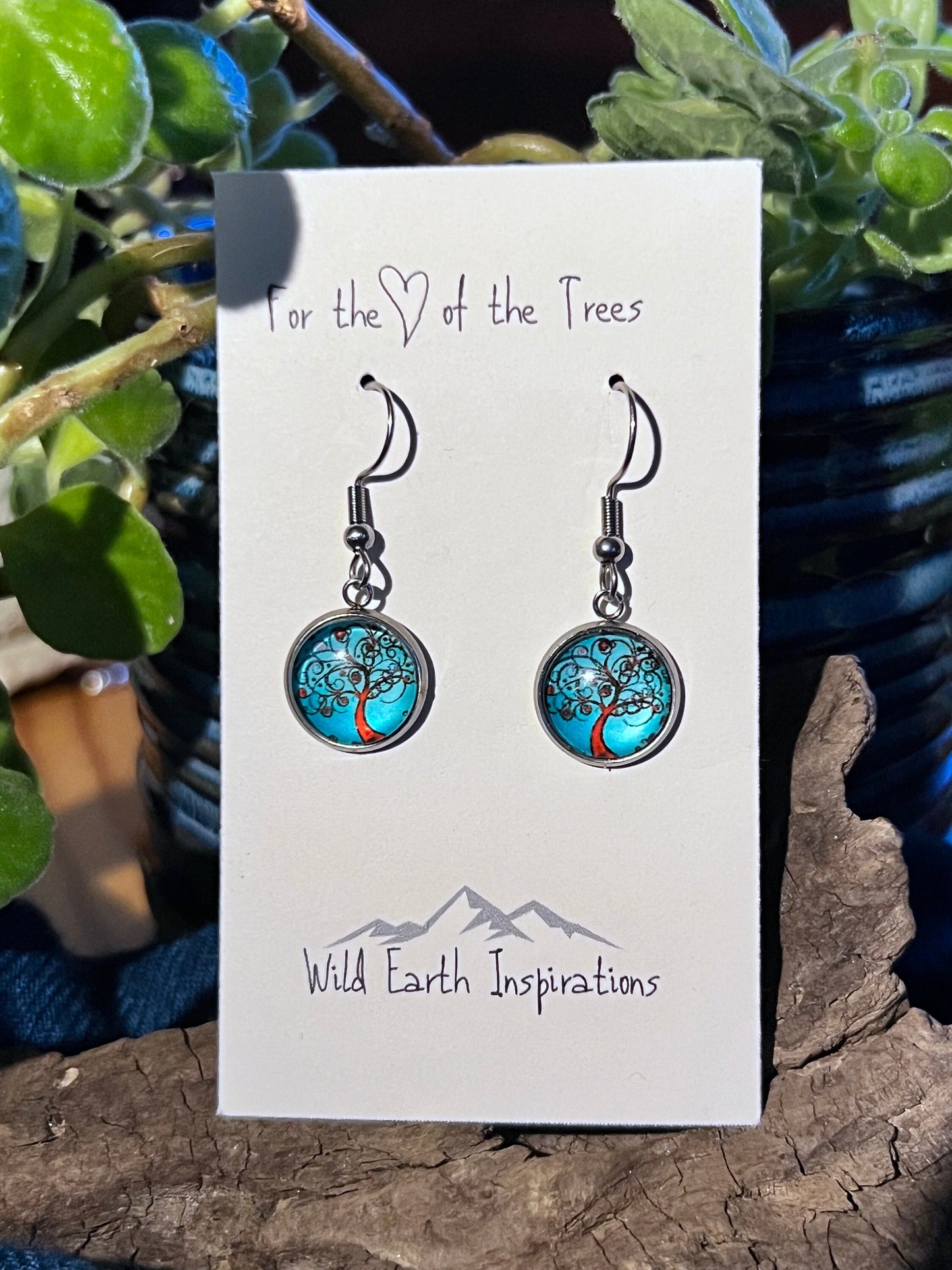 Groovy Tree Earrings
