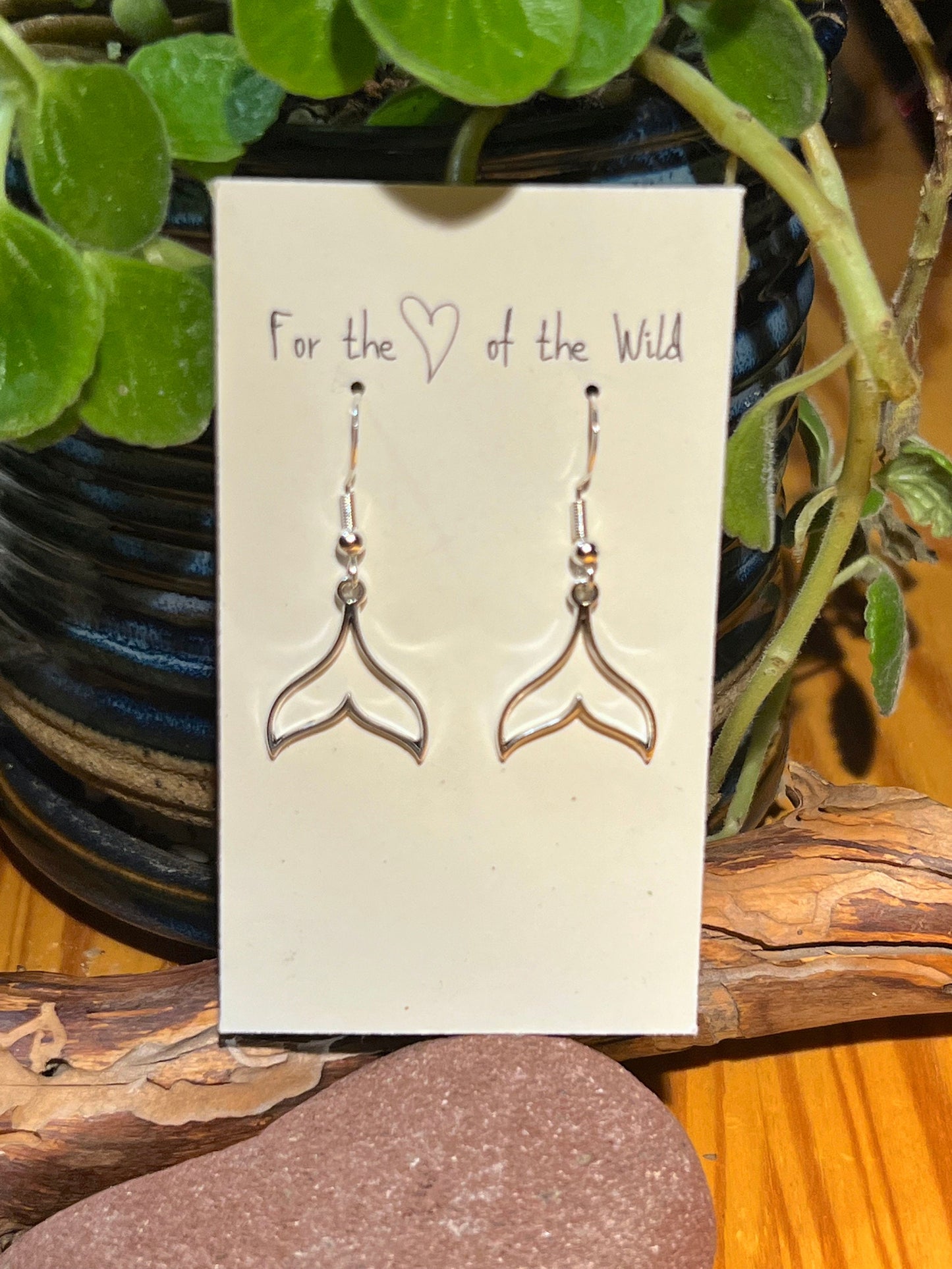Whale Tale Earrings