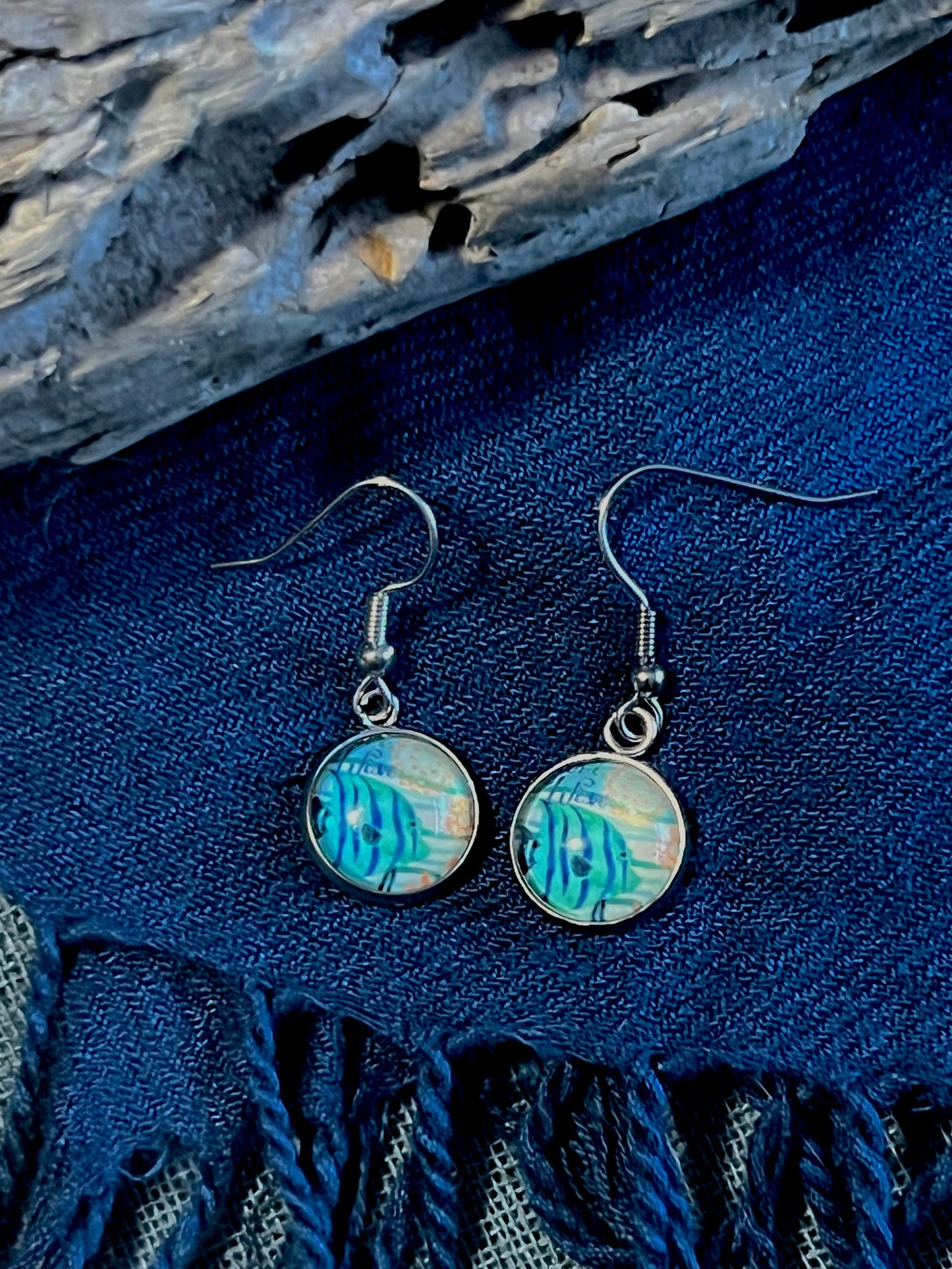 Gentle Angel Dangle Earrings