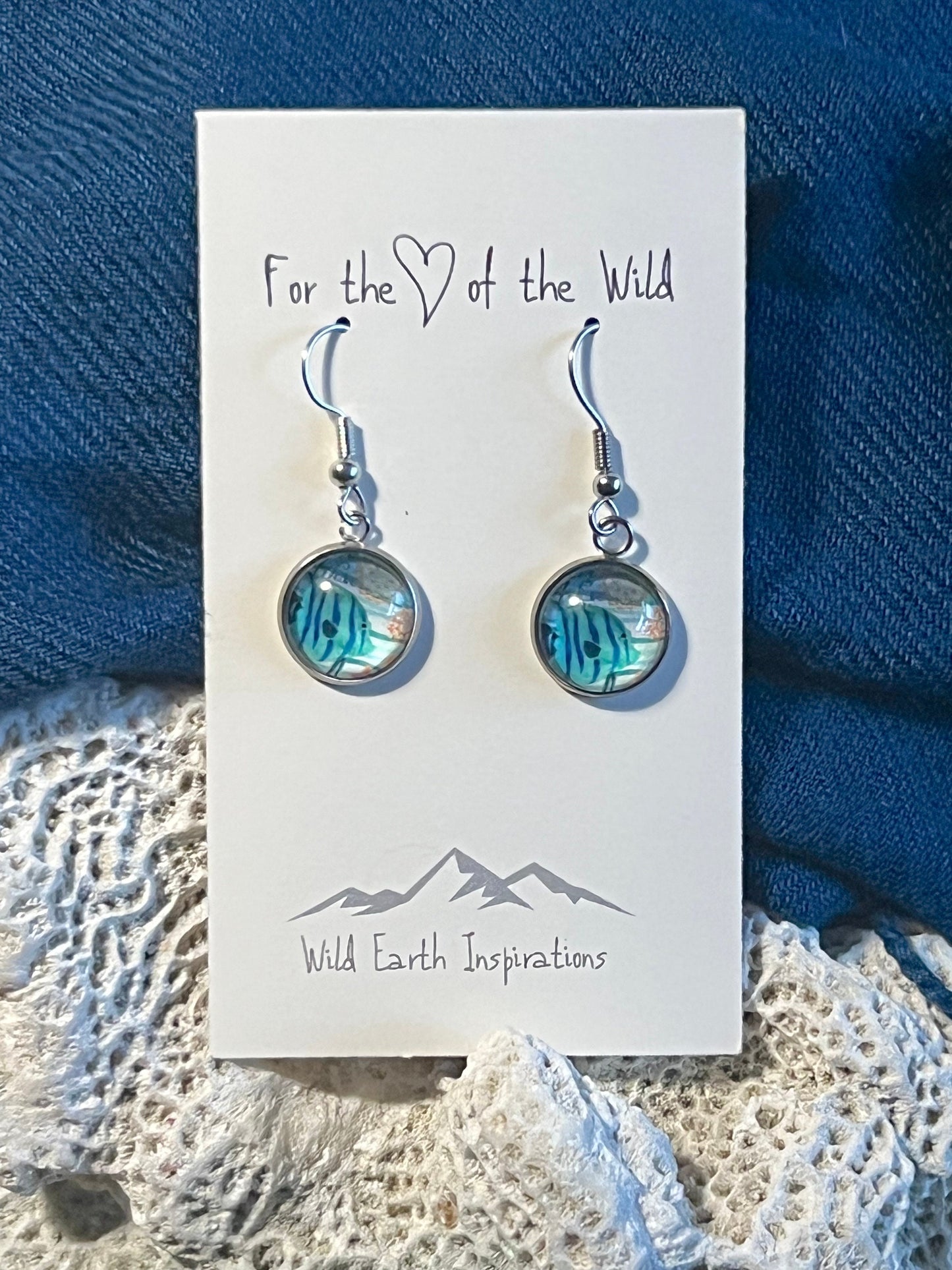 Gentle Angel Dangle Earrings
