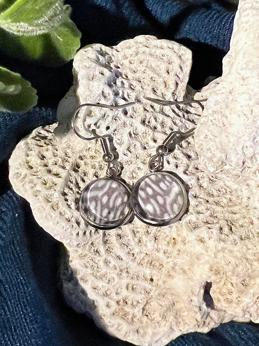 Whale Shark Dangle Earrings