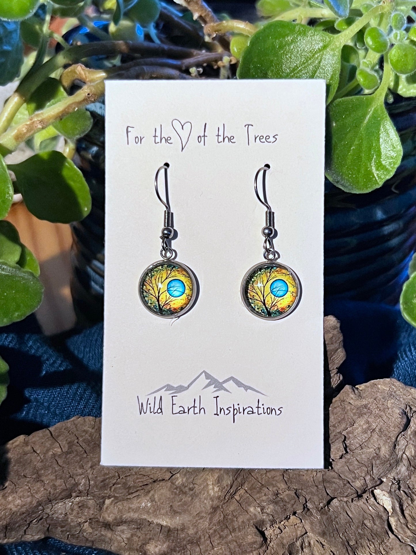 Upon a Blue Moon Earrings