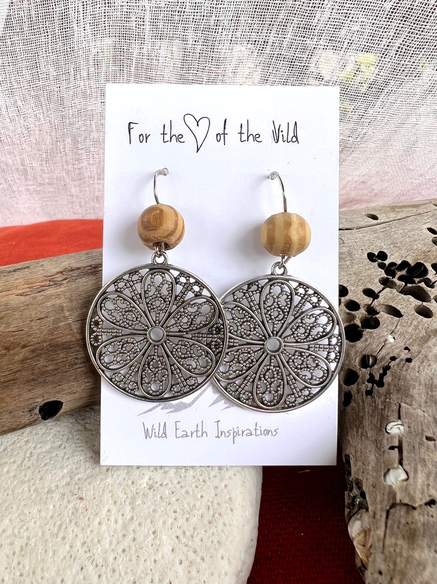 Flower Wheel Dangles