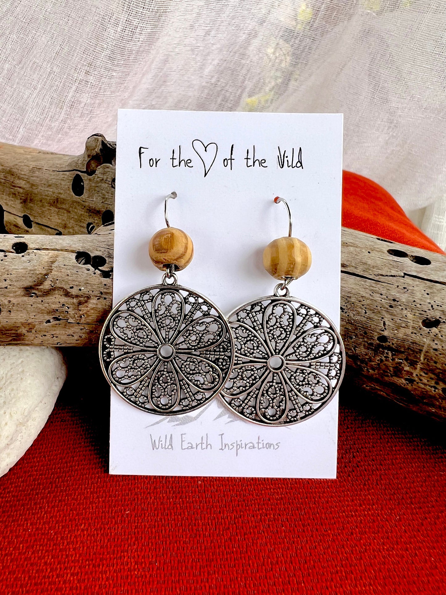 Flower Wheel Dangles
