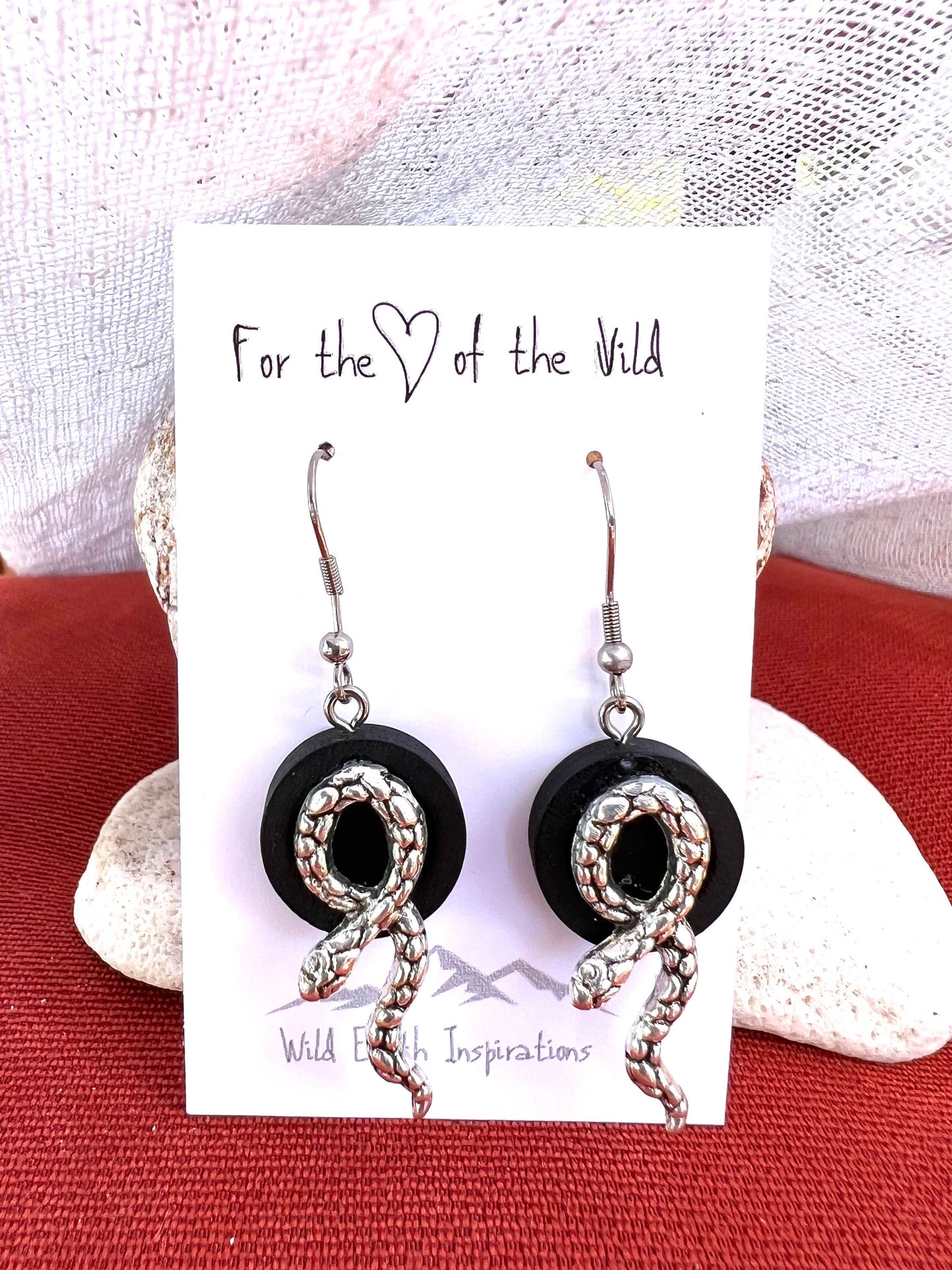 Slithering Snake Earrings