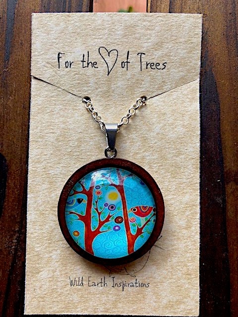 Winter Blooms Pendant (with choice of necklace)