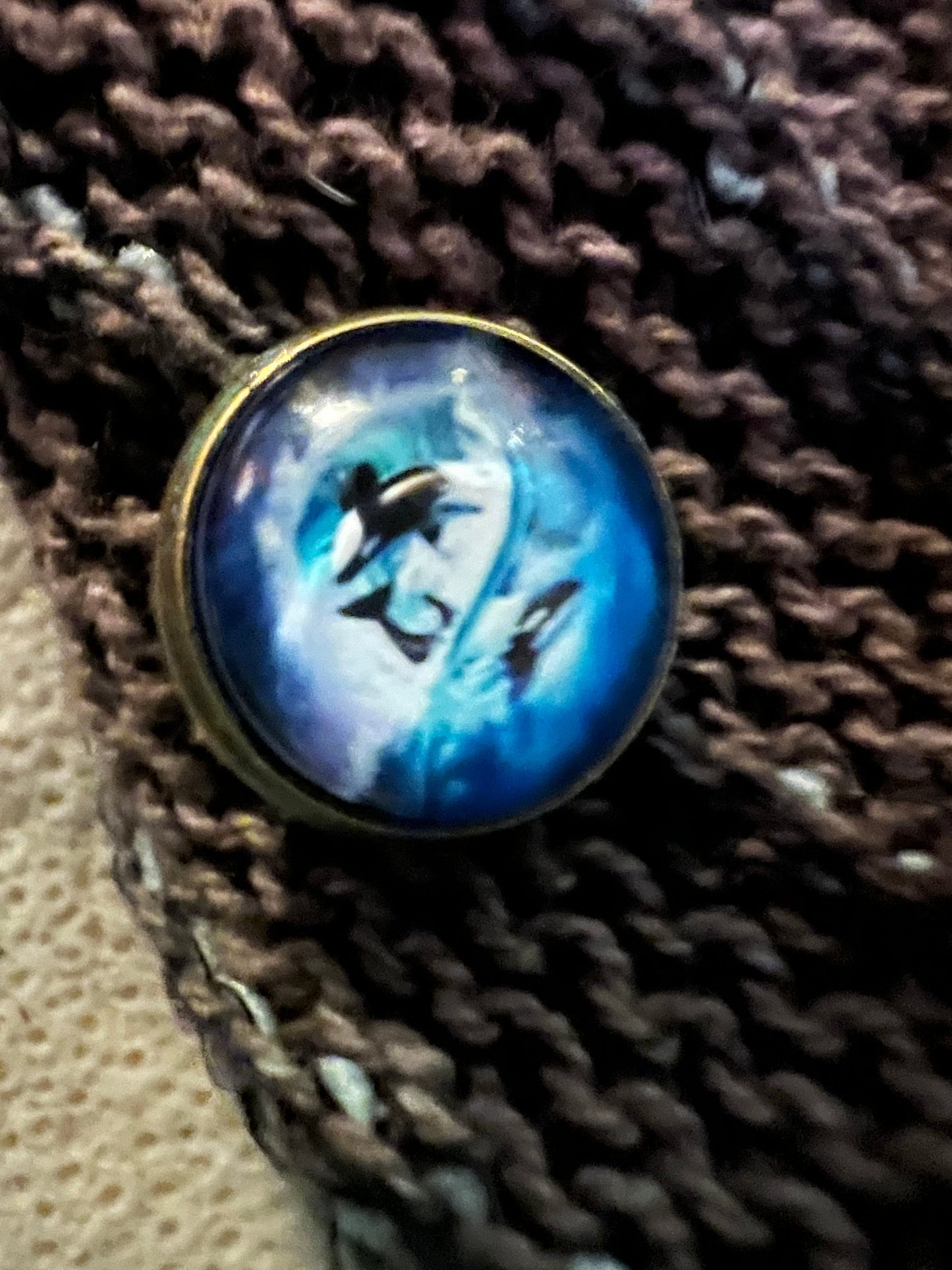 Orca Play Earrings
