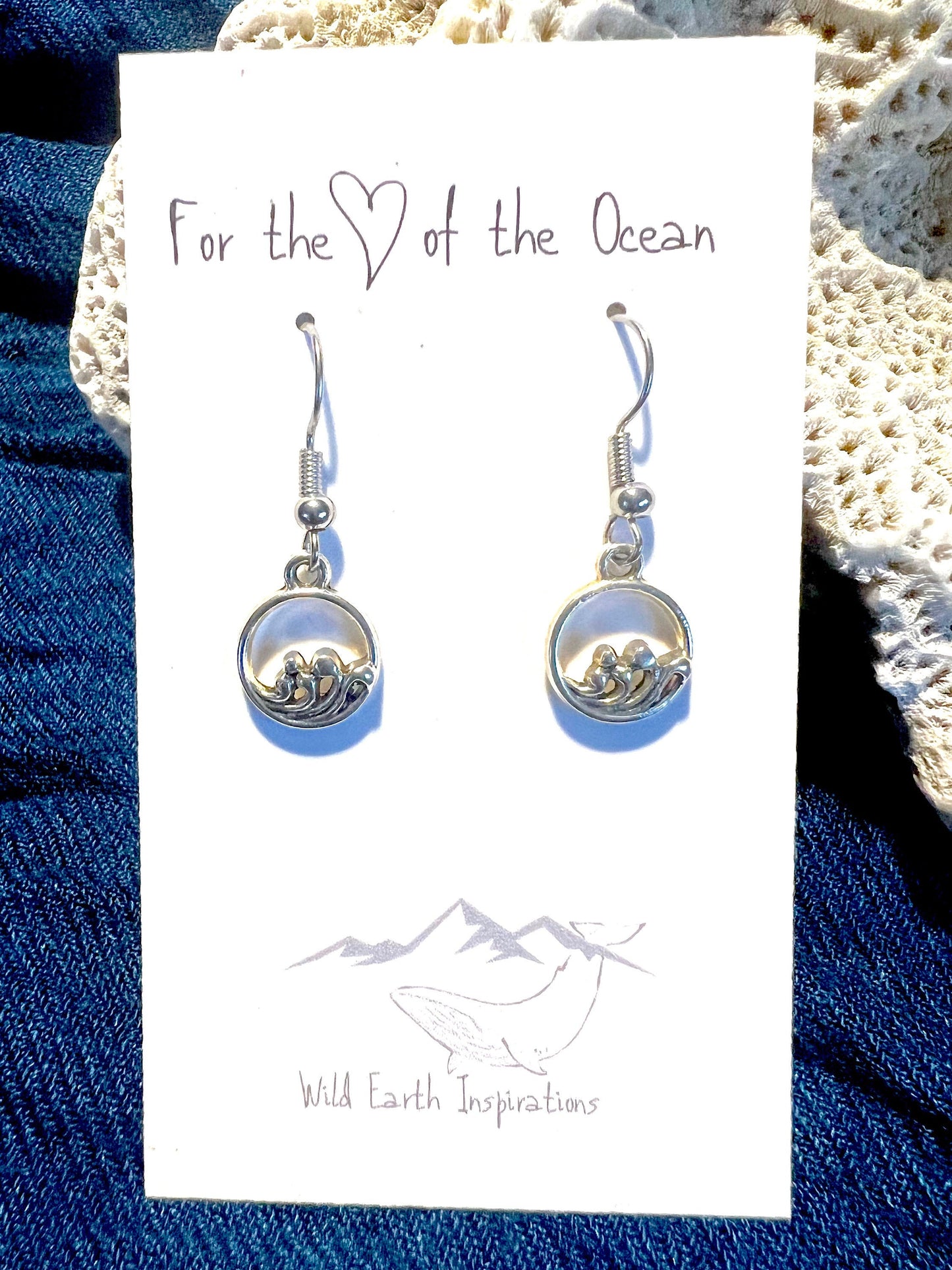 Mini Ocean Wave Dangles