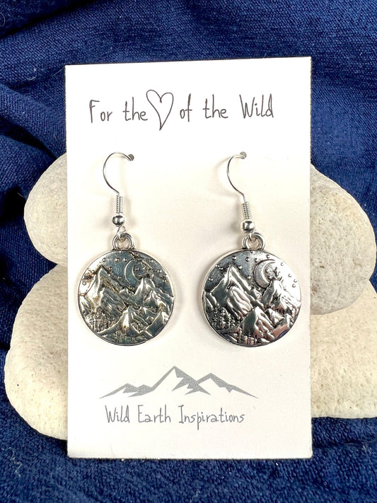 Mountain Moonlight Earrings