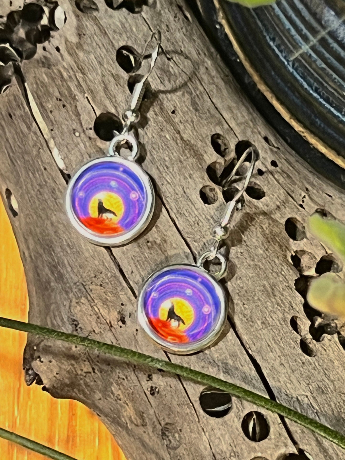 Wolf Divine Earrings
