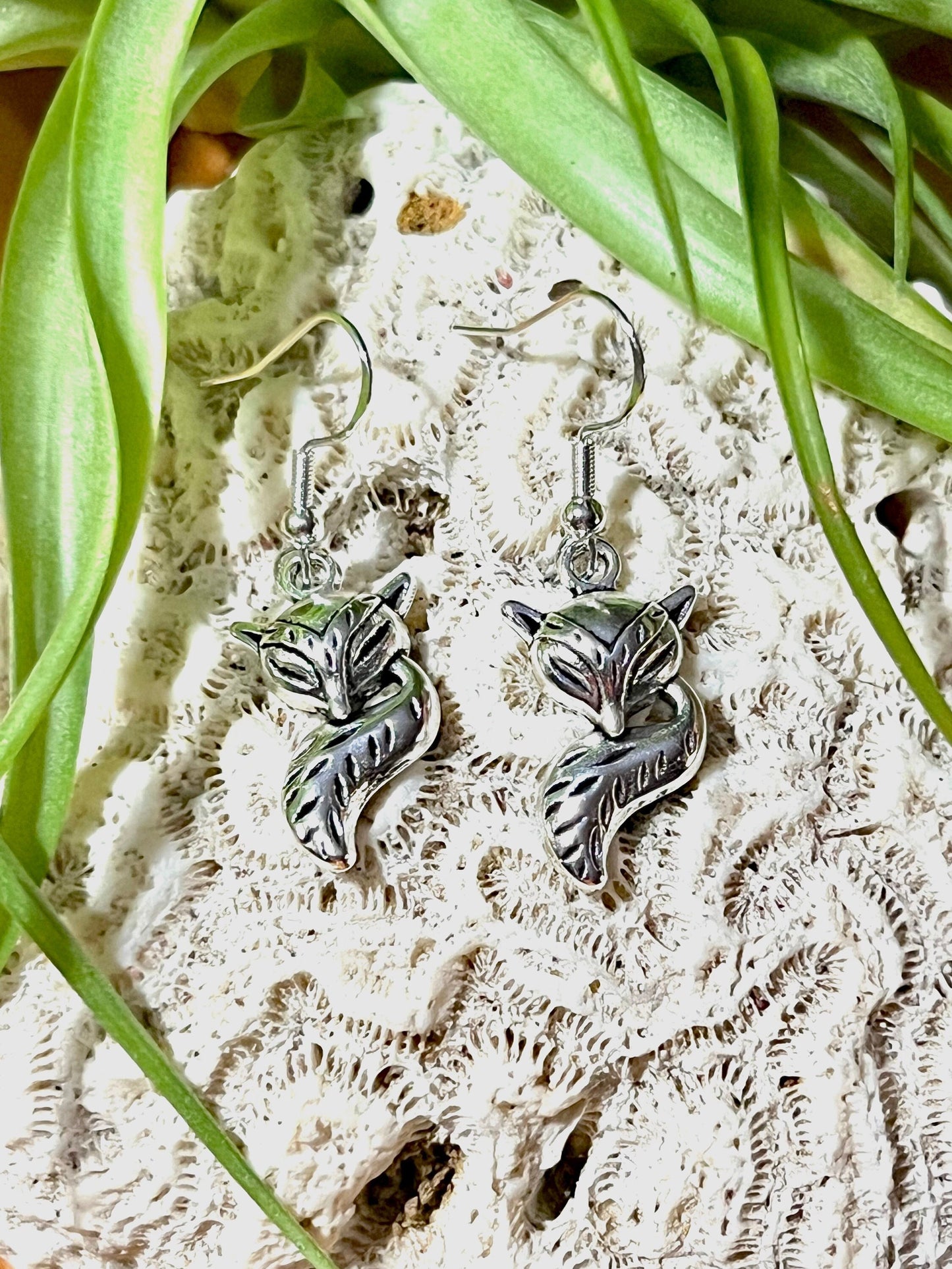 Sly Fox (Silver) Earrings