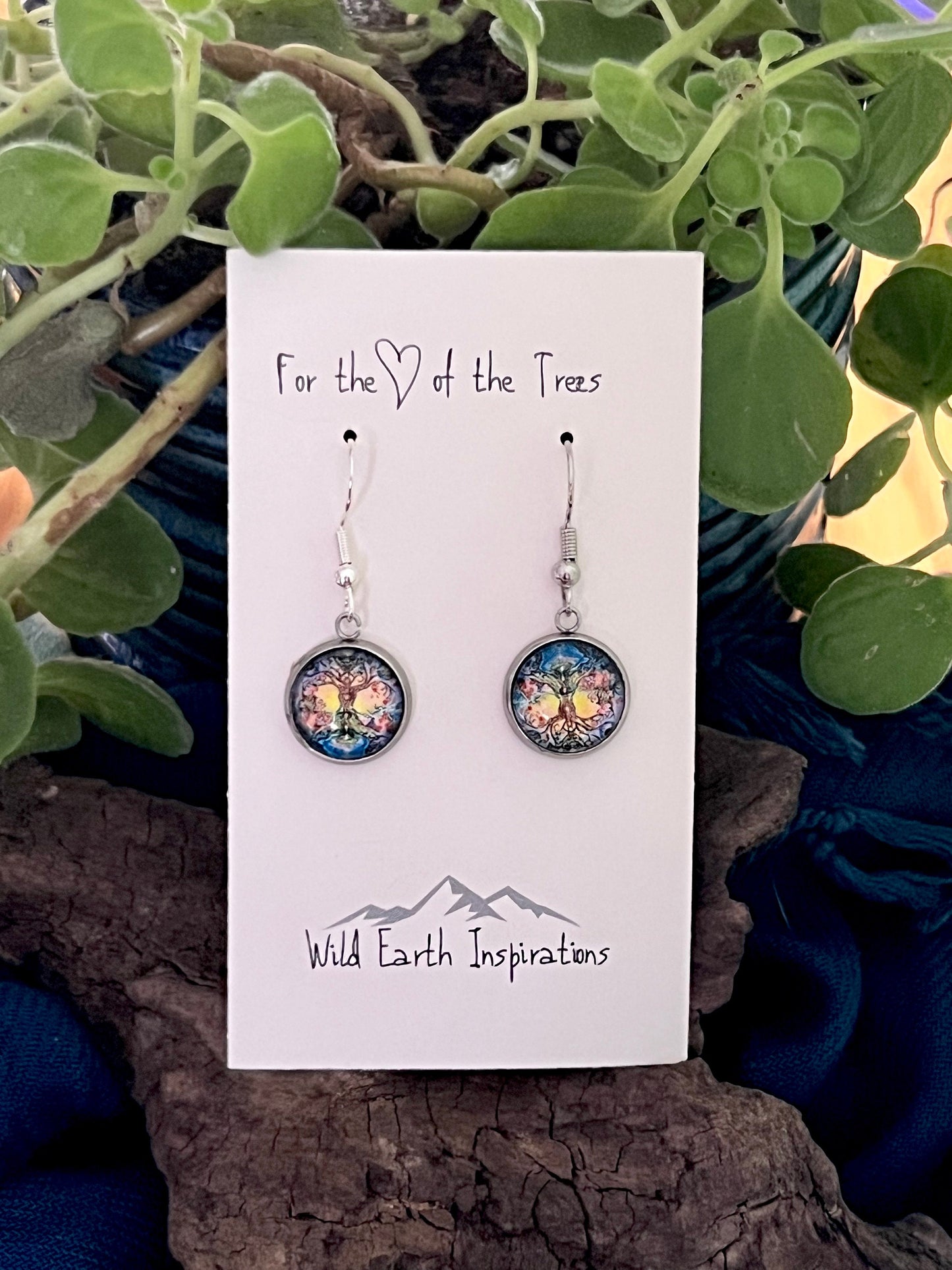 Spirit Tree Dangle Earrings