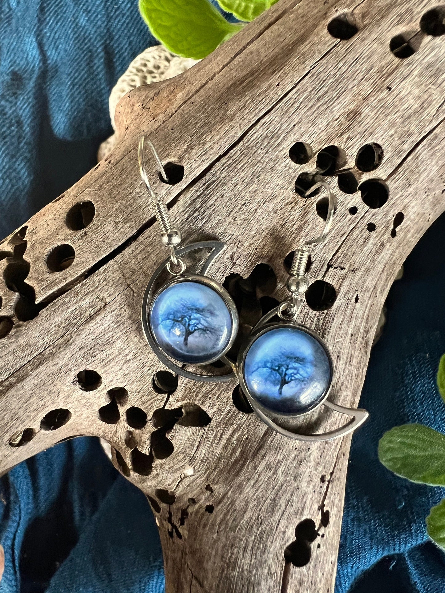 Safari Moon Earrings