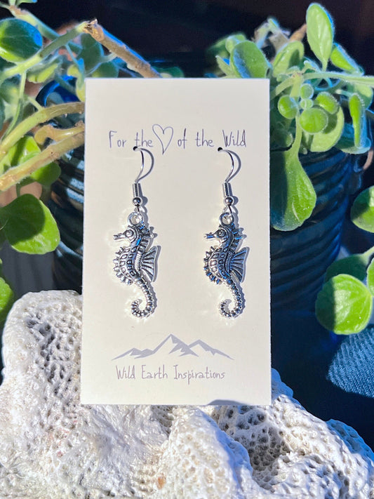 Spunky Sea Horse  Earrings