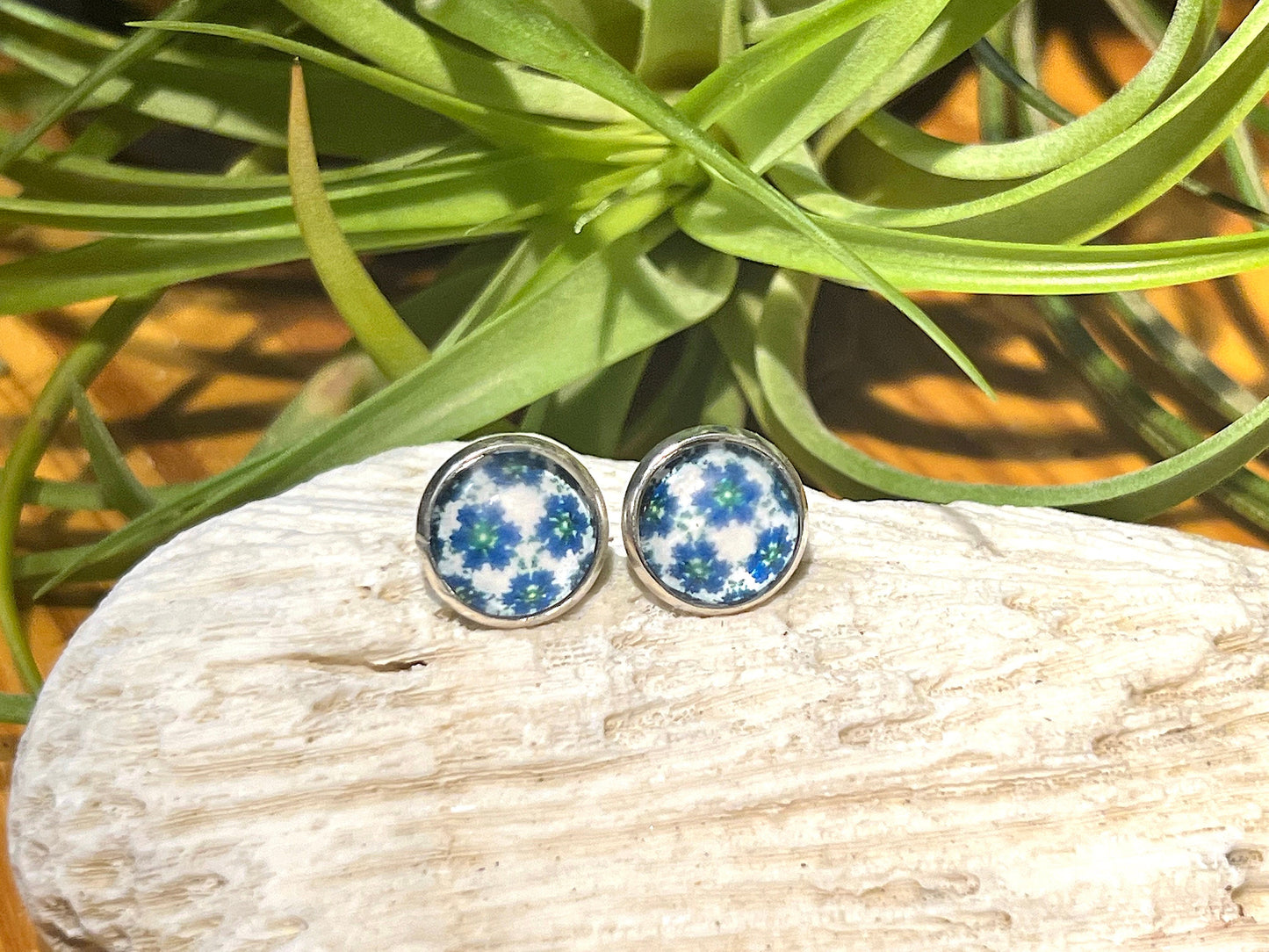 Spring Blues Post Earrings