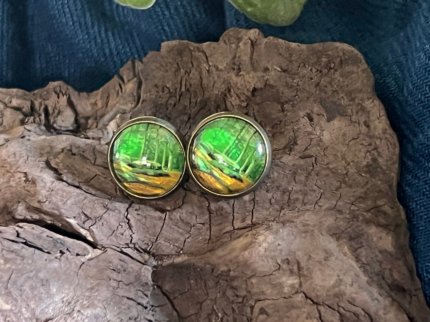 Spring Forest Post Earrings