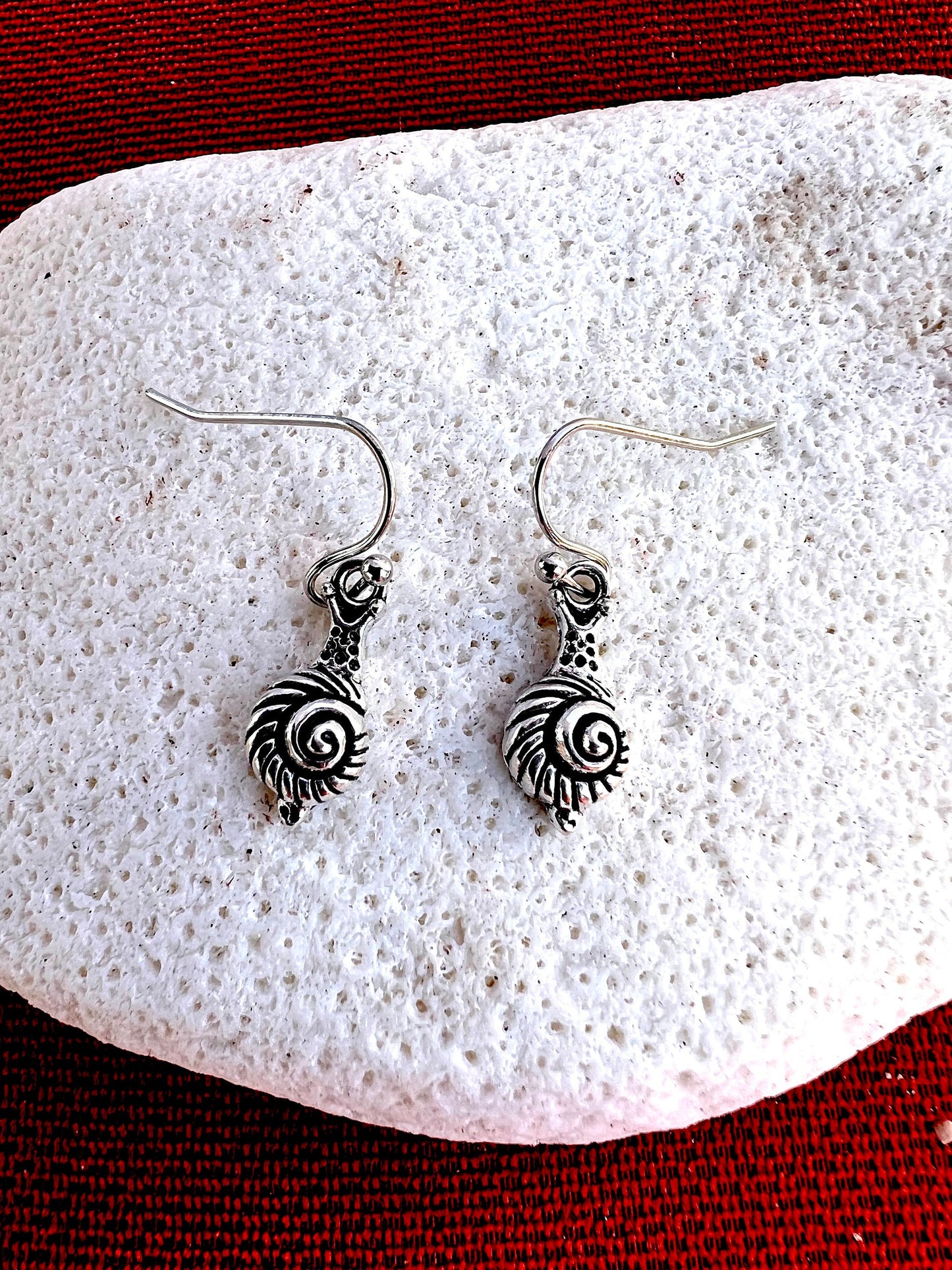Mini Snail Earrings