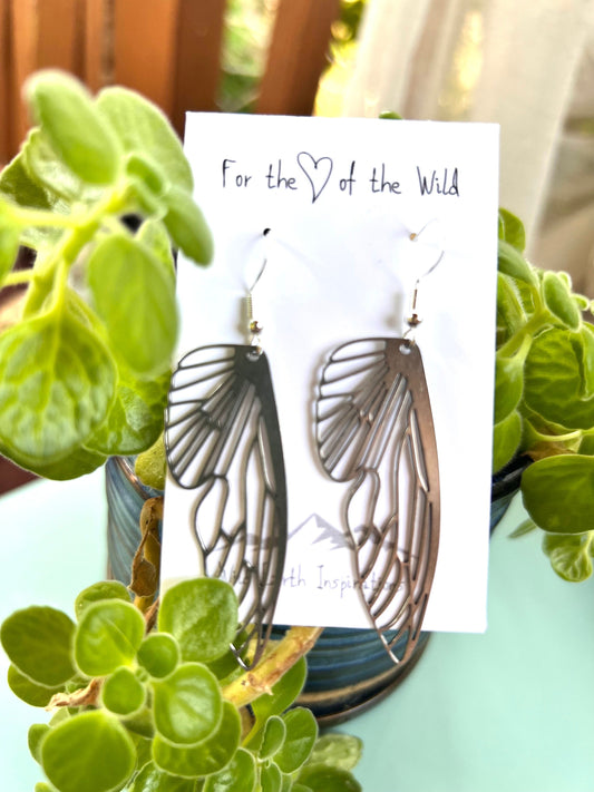 Delicate Butterfly Wings Earrings