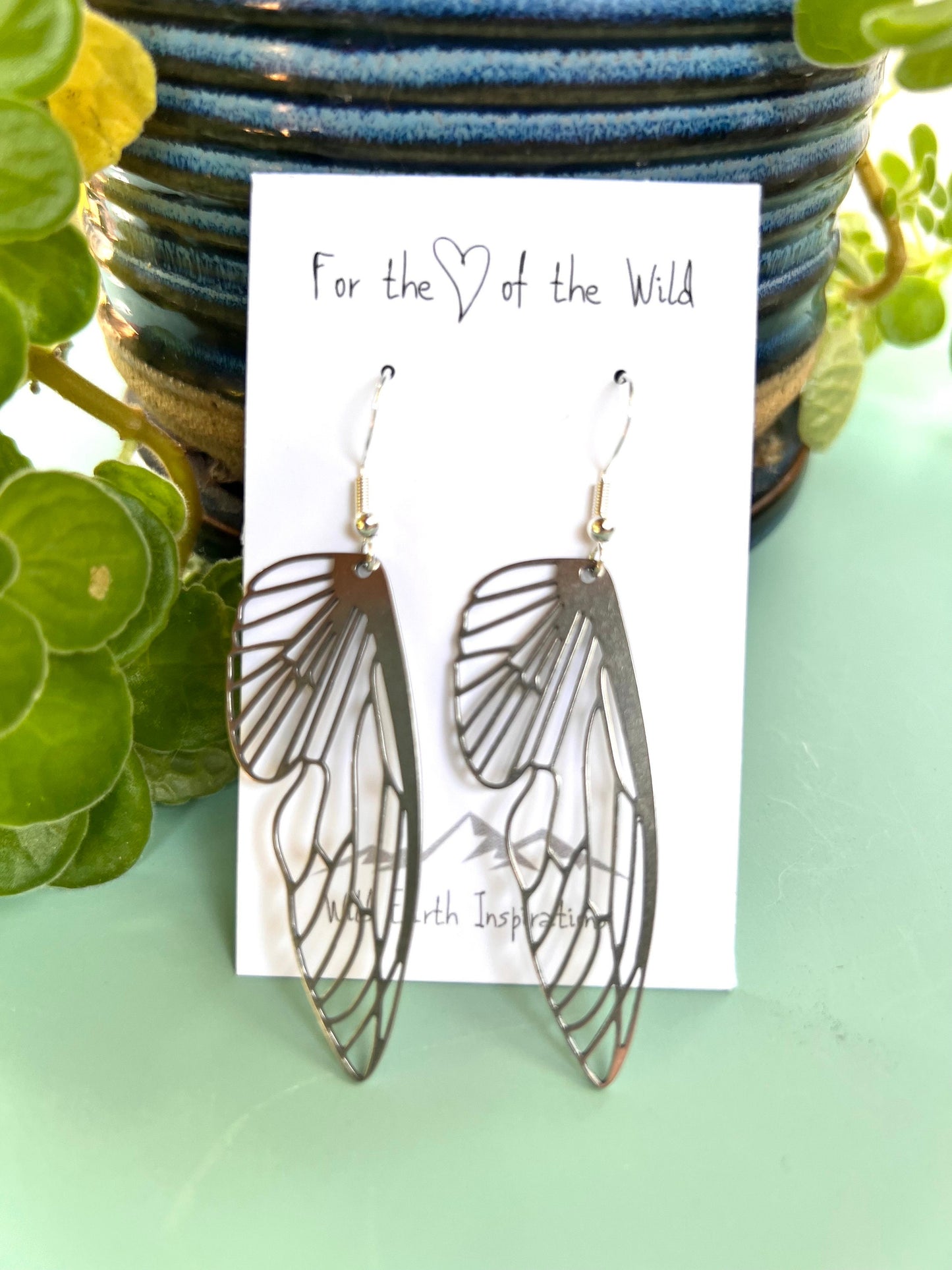 Delicate Butterfly Wings Earrings