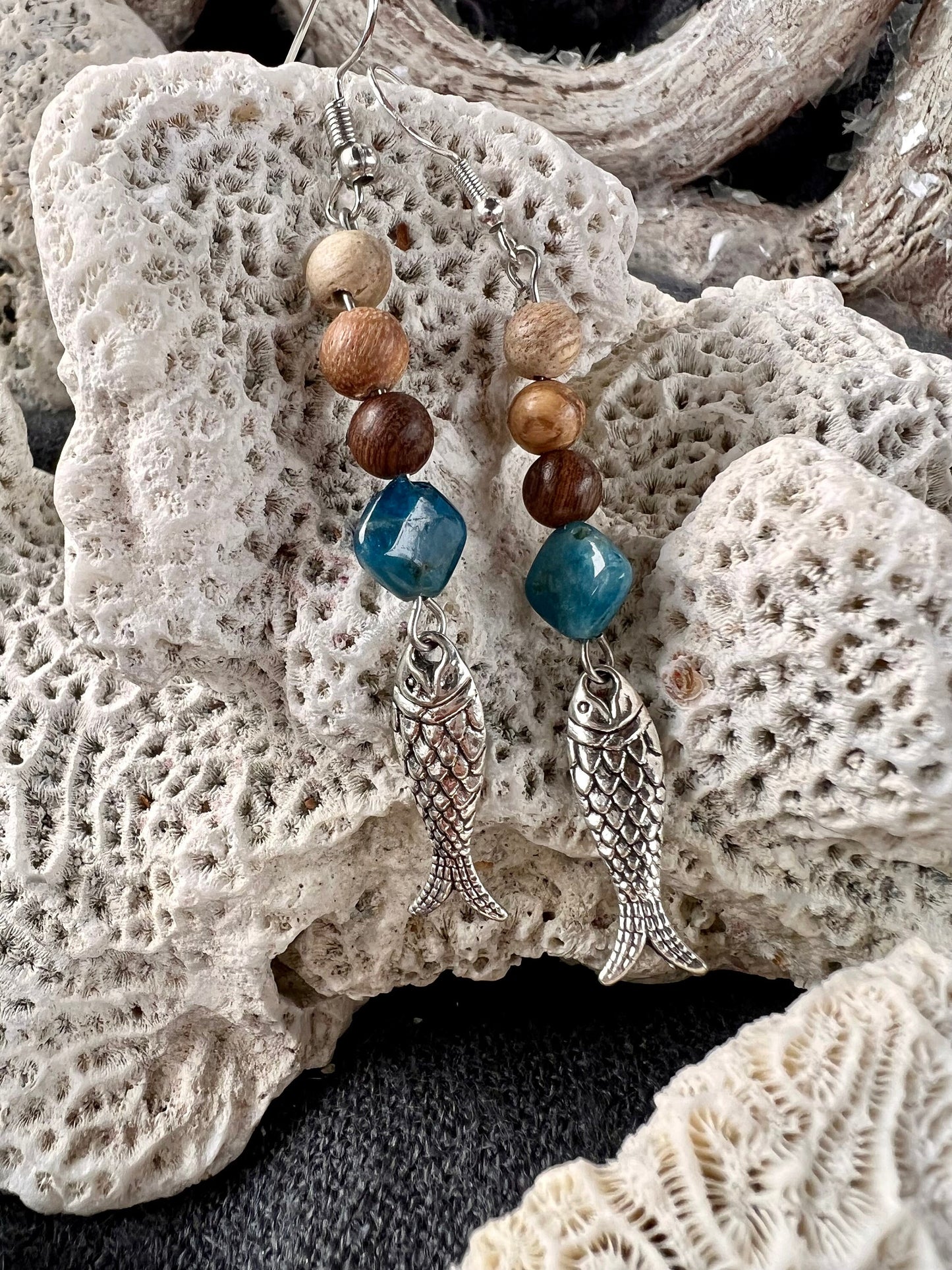 Gone Fishin’ Dangle Earrings