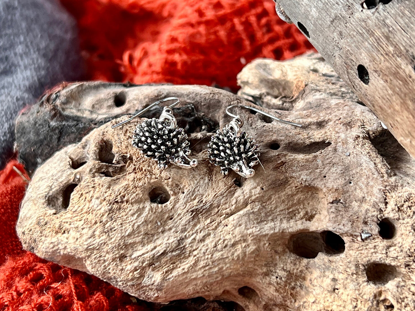 Lil’ Hedgehog Earrings